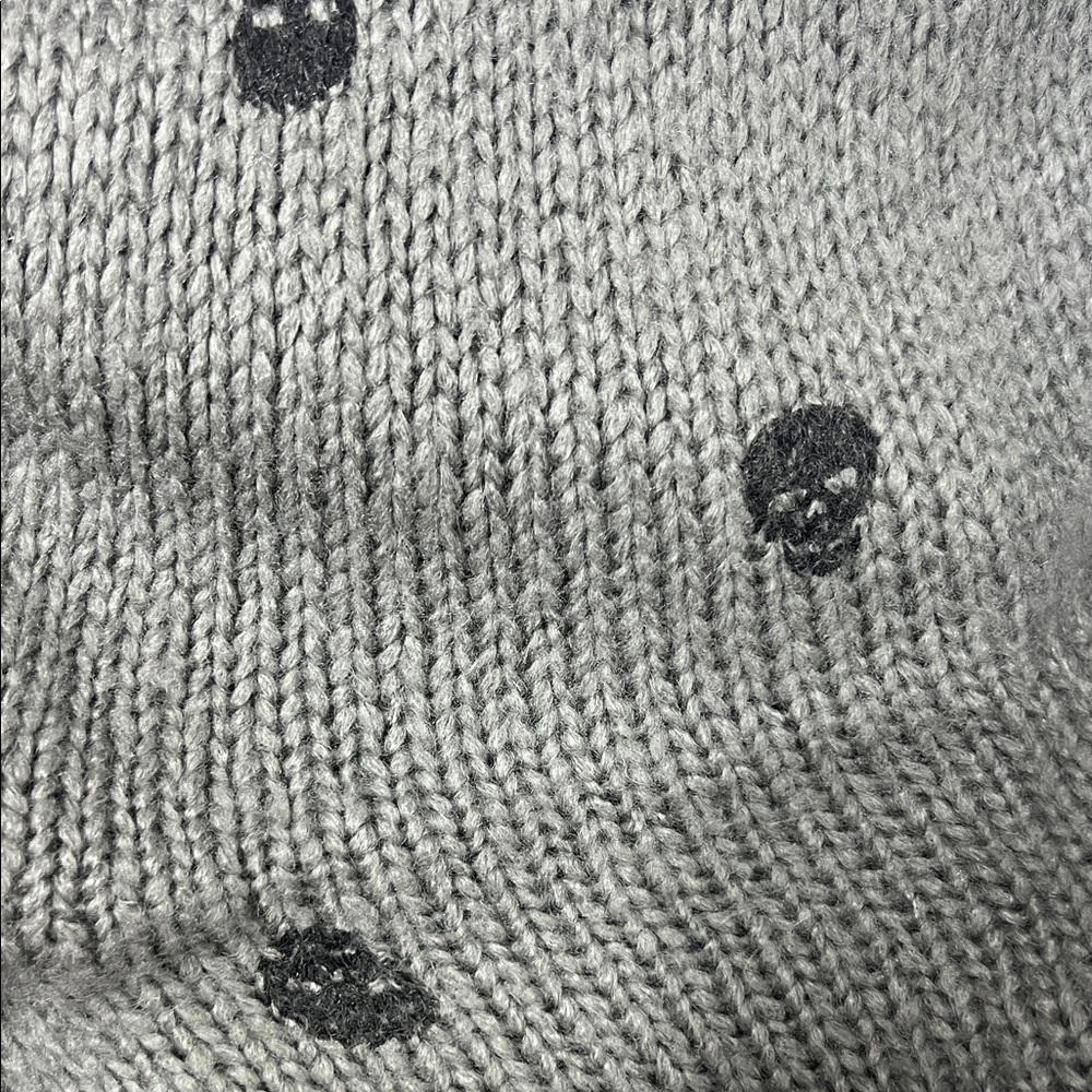 Wooden Ships Unisex Mohair Blend, Skull, Scarf